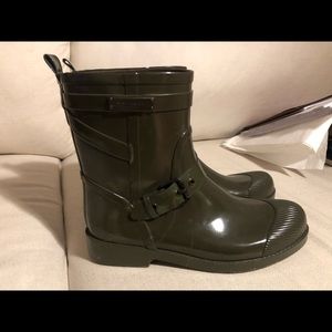 SOLD - Coach rain boots